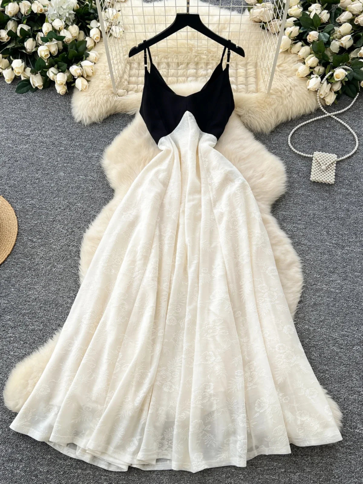 black white and gold wedding dresses Classic Black and Gold Mermaid Wedding Dresses with One Long Sleeve Black and Gold / Custom Size main image 1
