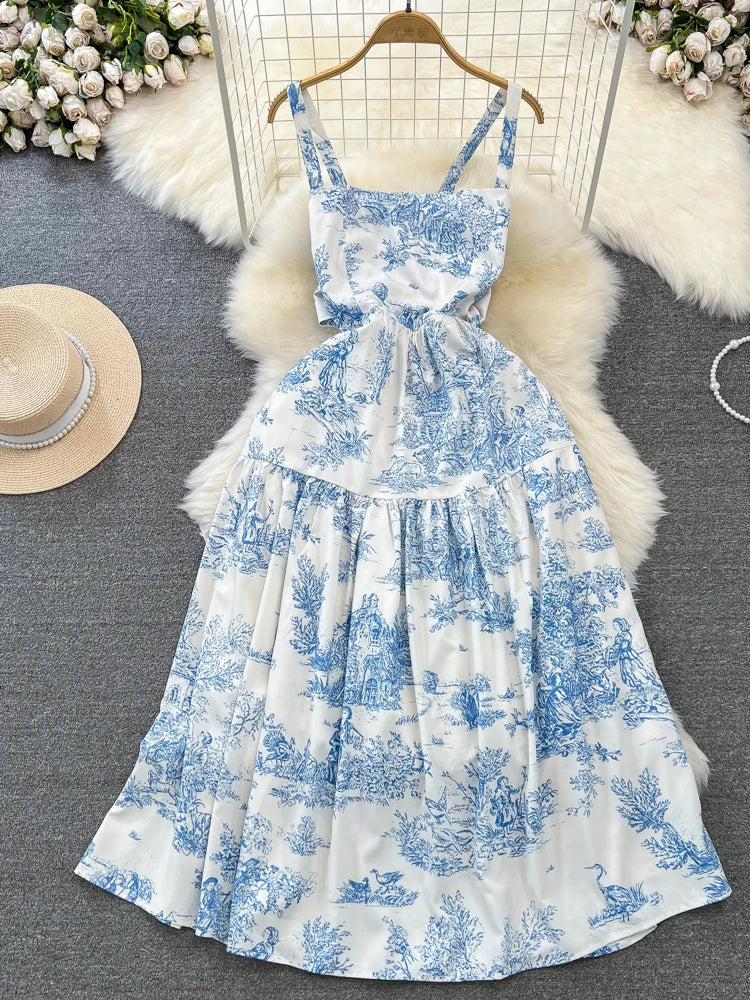 blue shimmer prom dress Girls Textured Floral Dress main image 1