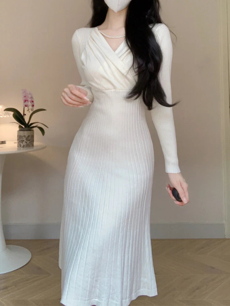 rib-knit off shoulder bodycon maxi dress Black Ribbed Knit Off Shoulder Side Slit Sweater Dress