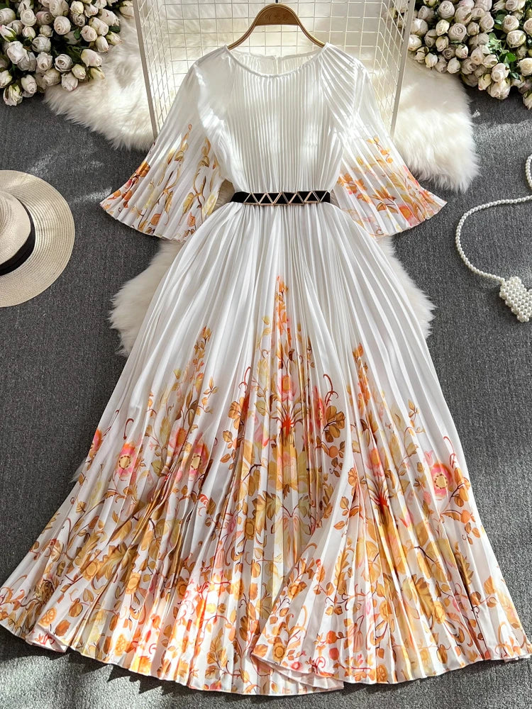 bohemia pleated dress Bohemia Pleated Dress