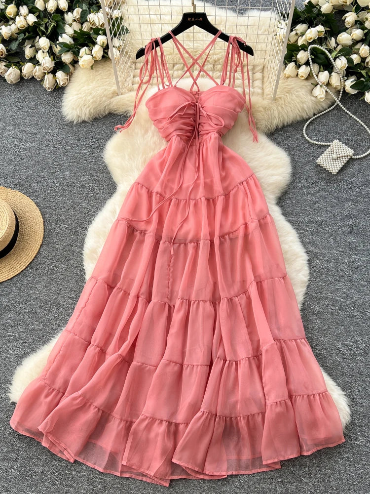 halter silk wedding dress Amelia Multi Floral Halter Maxi Dress – Ivy & Olive Boutique main image 0