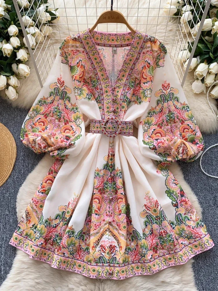 high quality boho dresses Amazon.com: ZOCAVIA Women Bohemian Maxi Dresses Orange Loose Fit 3/4 Sleeve  V Neck Tie Dress Spring Floral Print Tiered Dress Flowy Summer Dress Ethnic  Vintage Casual Long Dress : Clothing, Shoes &